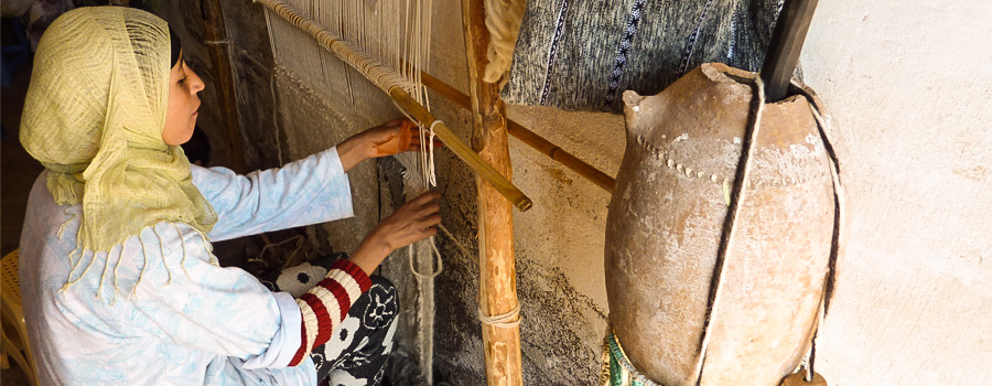 Berber carpet manufacturing cooperative